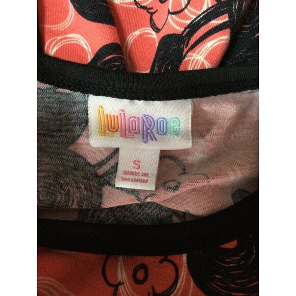 Lularoe Disney Minnie Mouse Randy Tee Shirt Crew Neck Pullover 3/4 Sleeve Small - Picture 4 of 5